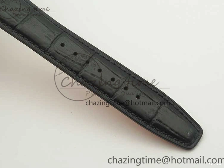 MIROTIME 0516 Portuguese Chrono SS ZF 1:1 Best Edition Gray Dial SS On Black Leather Strap A ZipUp 7215